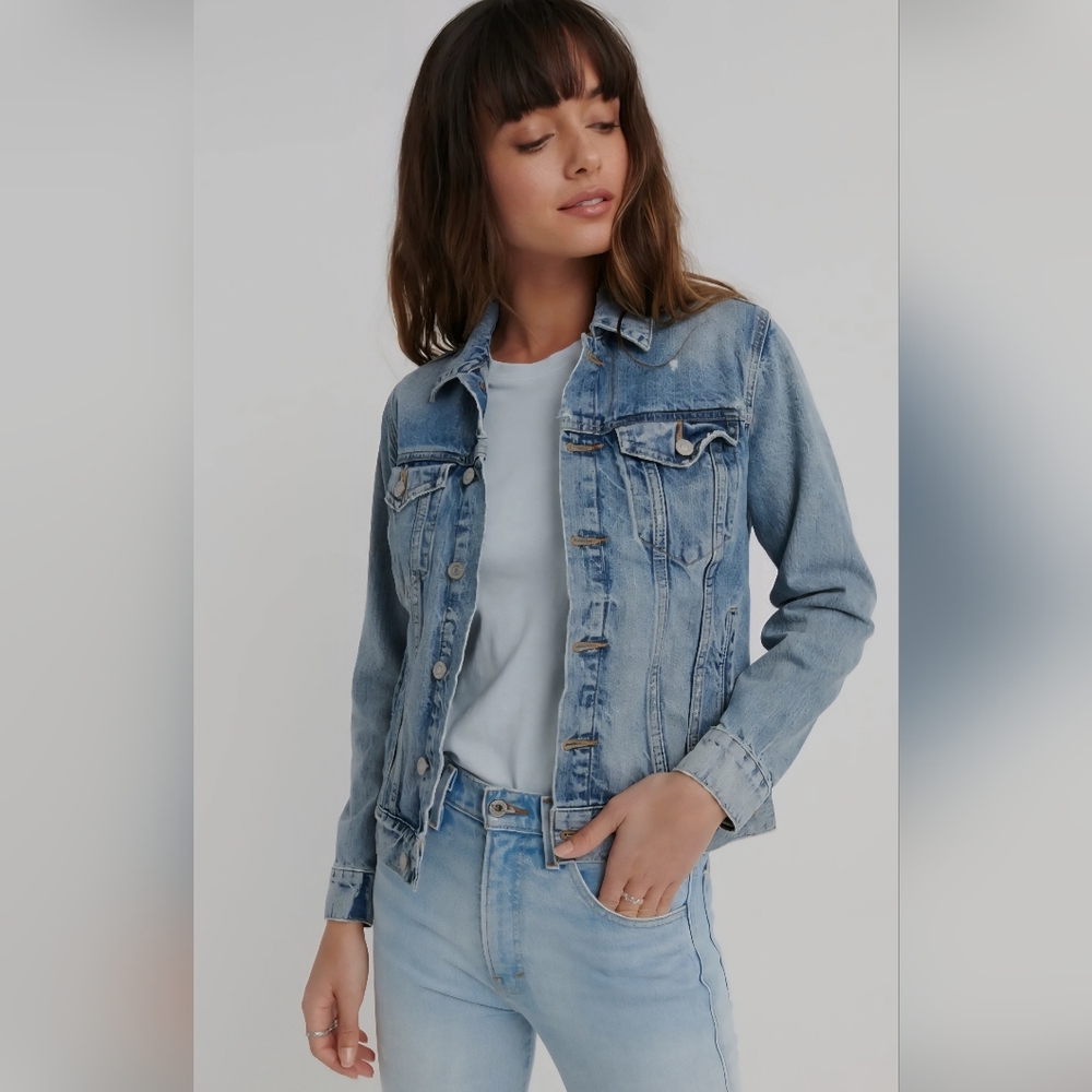 Lucky Jeans Tomboy Trucker Denim Jacket, Size Small